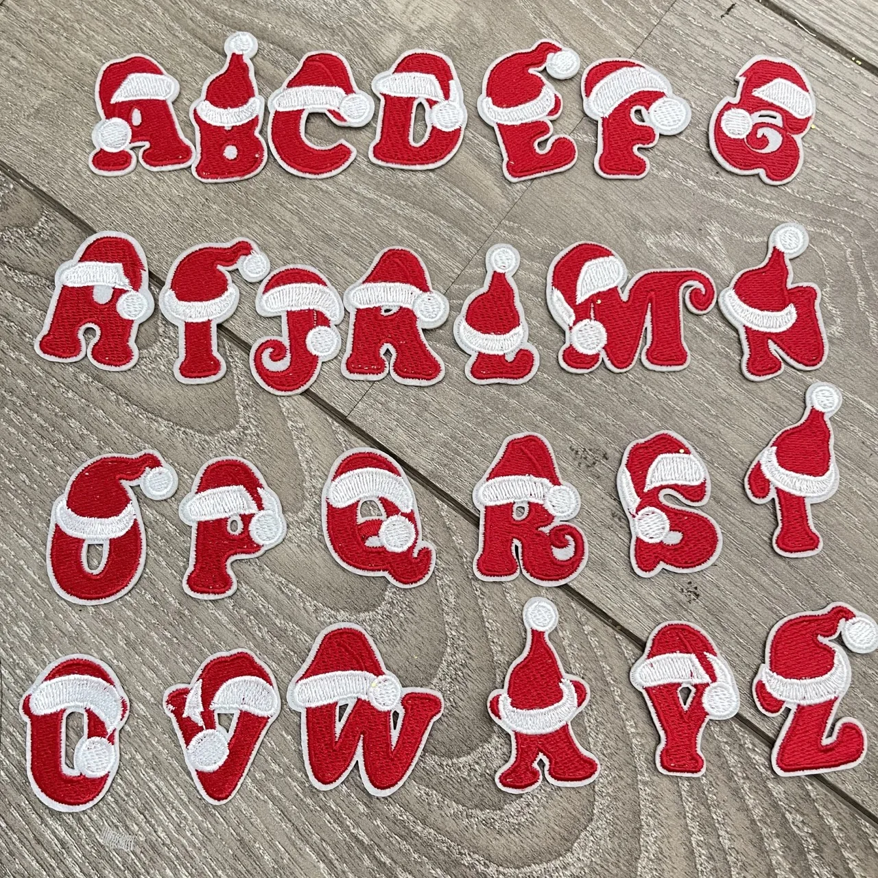 On For Clothes Embroidered Appliques For New Year's Decor Kids Girls Home Decoration Accessories