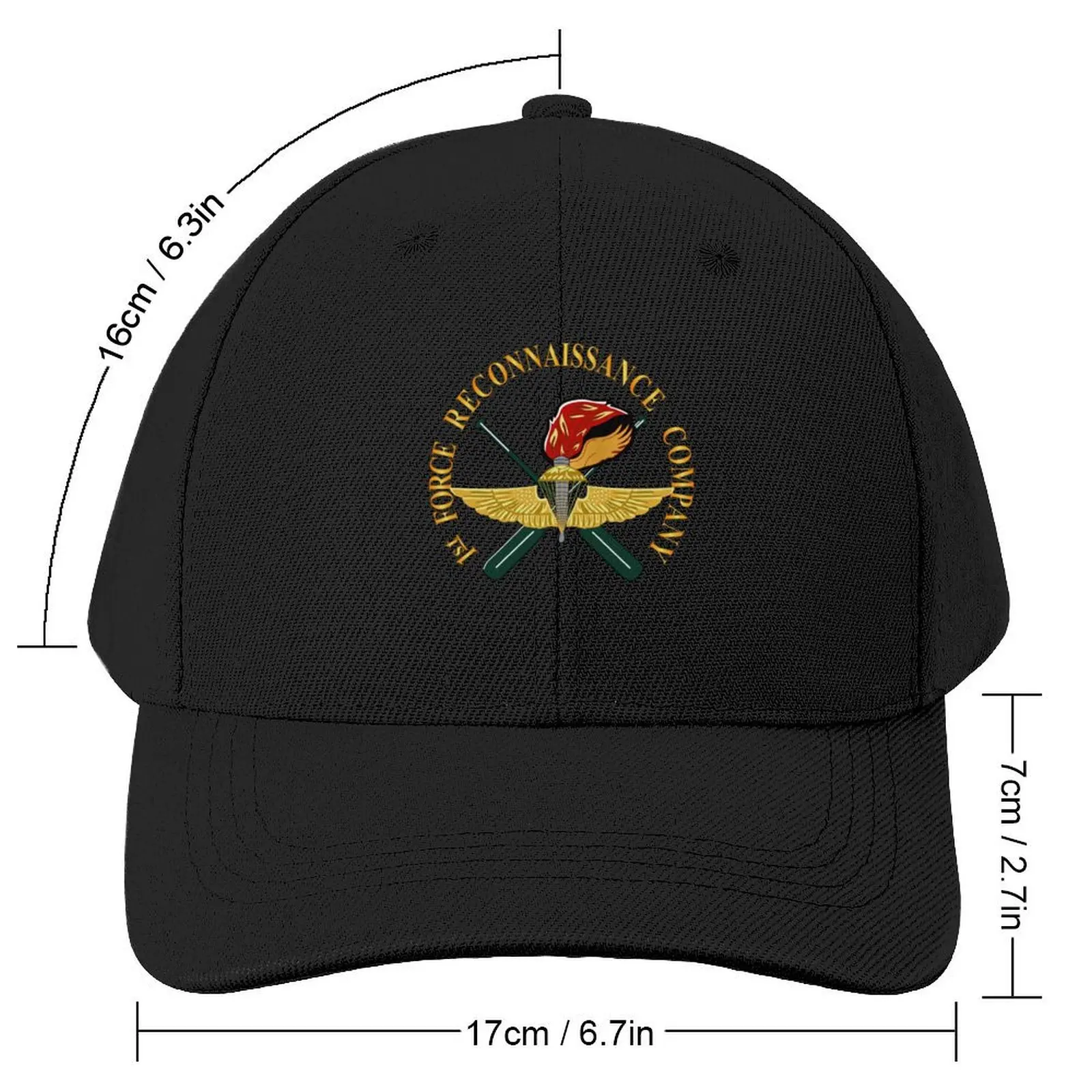 USMC - 1st Force Recon Company wo FMF PAC Бейсбольная кепка BckGrd в стиле хип-хоп милые шапки для