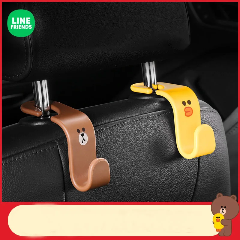 

Универсальная автомобильная вешалка Kawaii Line Friends для переноски сумок и одежды
