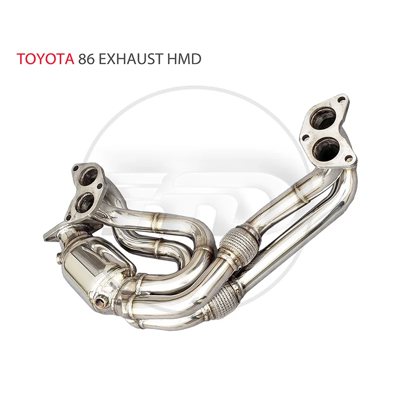 

HMD Exhaust Manifold Downpipe for Toyota 86 Car Accessories With Catalytic Converter Header Without Cat Pipe