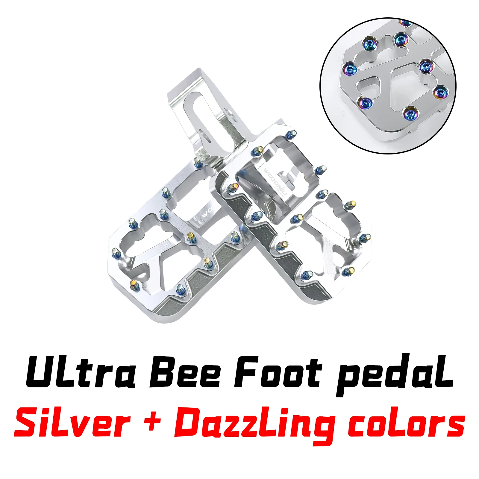 

Подножки для мотоцикла SURRON Ultra Bee, новые модифицированные педали по индивидуальному заказу, подножки для SurRon, электрический велосипед, аксессуары для мотоциклов