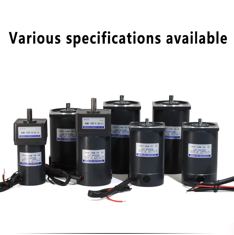 60 Вт 24 в 80 тип двигателя редуктора скорости постоянного тока 4GN-150-K большой