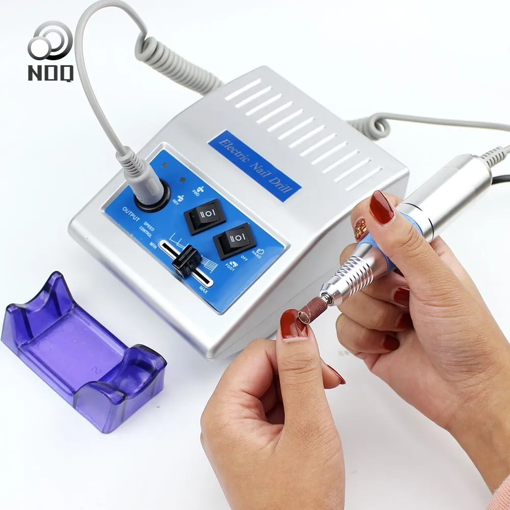 NOQ 30000rpm Electric Nail Drill For Gel Polish Bits Manicure Milling Machine Polisher Salon Nail Art Tools