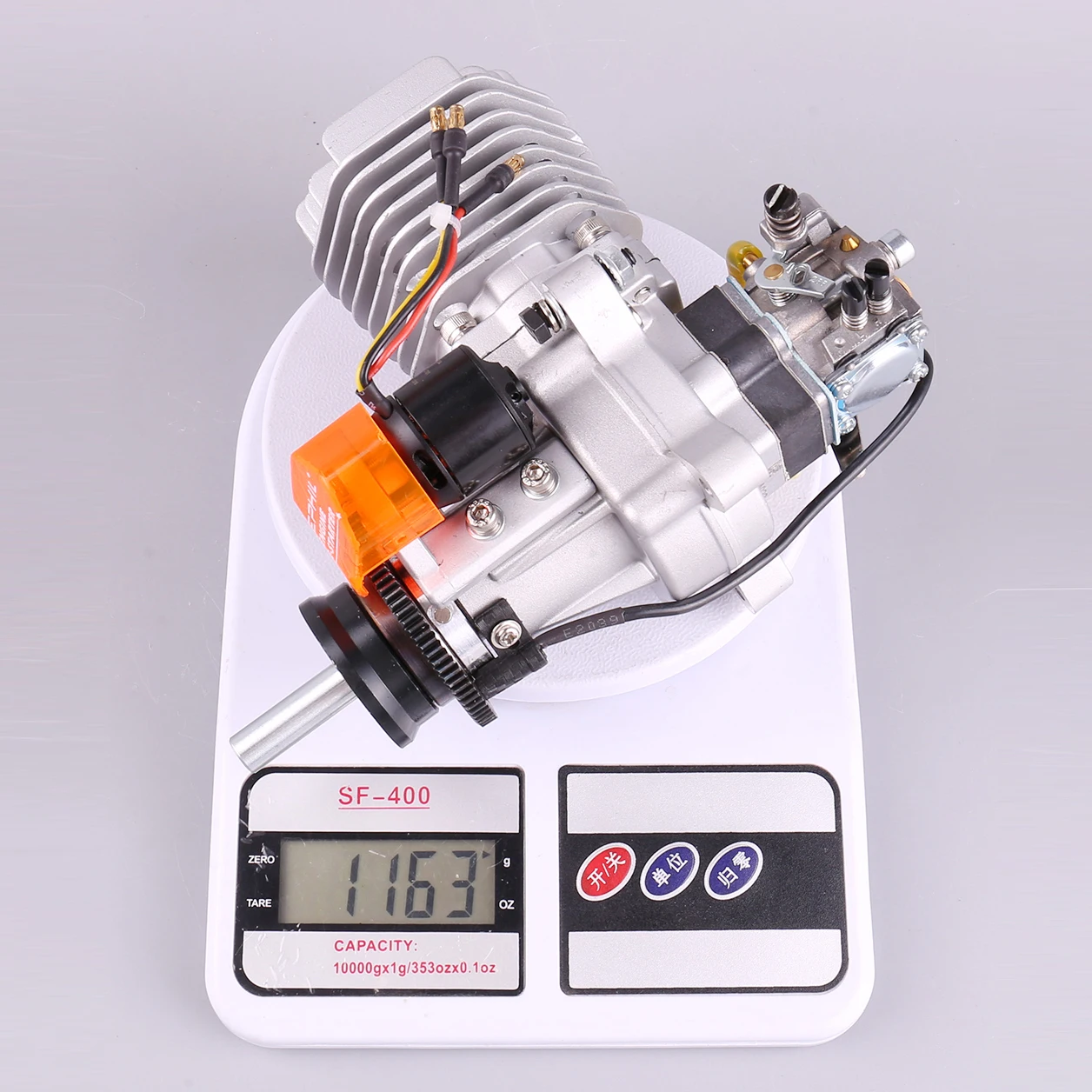 Фото Ephilpower X-38CC-S Pro модель самолета бензиновый двигатель электрический стартер одноцилиндровый двухтактный боковой ряд №3