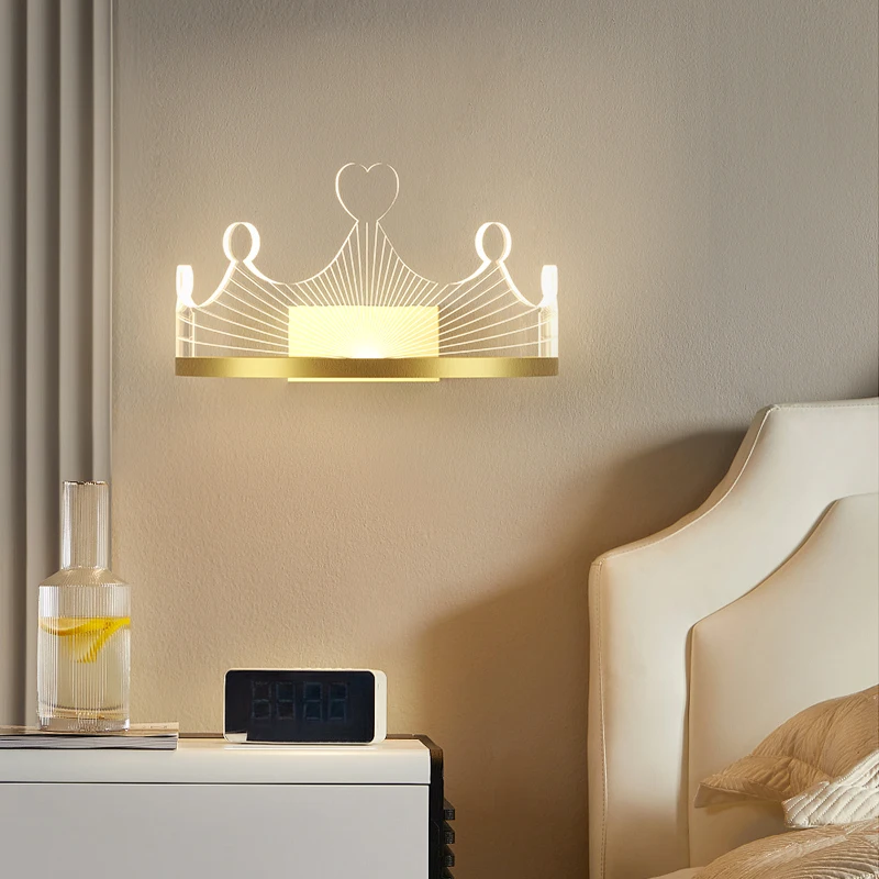 

Nordic modern simple bedroom bedside wall lamp indoor household aisle lamp corridor porch led wall lamp