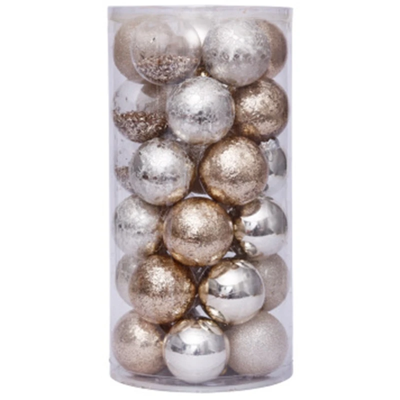 

30Pcs Christmas Decorations For Tree Ball Palline Christmas Tree Pendant