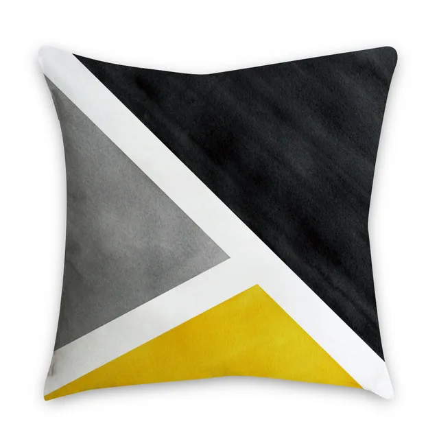 Yellow Creative Cushion Cover Pineapple Leaf Sofa Pillowcase for Home Decor Cojines Relleno Cojin 45x45 |