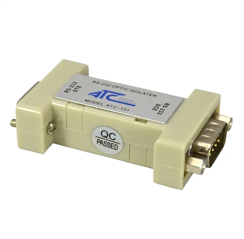 

ATC-131 RS232 to 232 Adapter Serial Photoelectric Converter Monitoring Equipment Security Traffic Accessories RS-232 Isolator