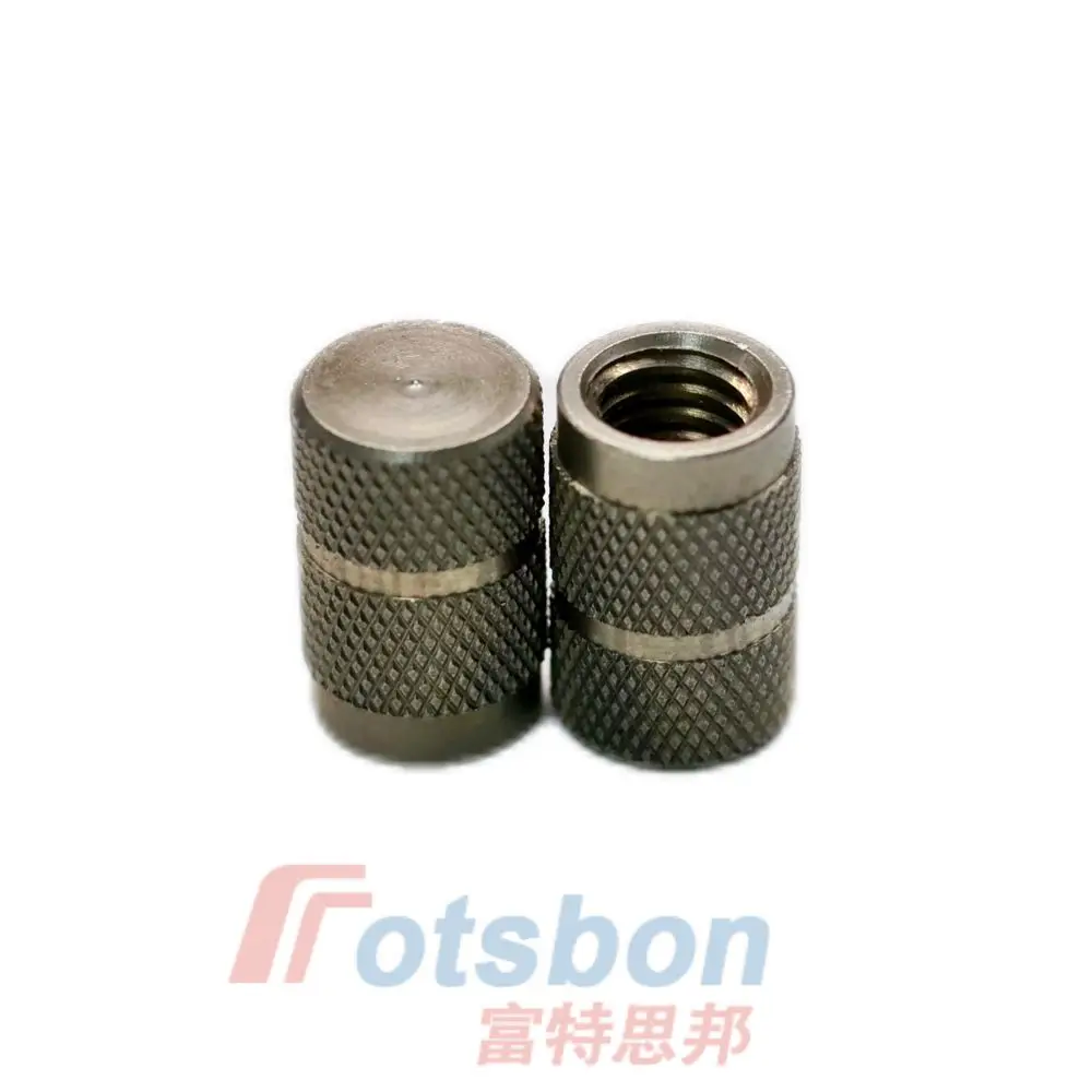 

Brass/SUS/Aluminum Copper Hot Melt Injection Molding Knurl Insert Nut Embedded Blind Hole IBB/IBC/IBA-440/632/832/024