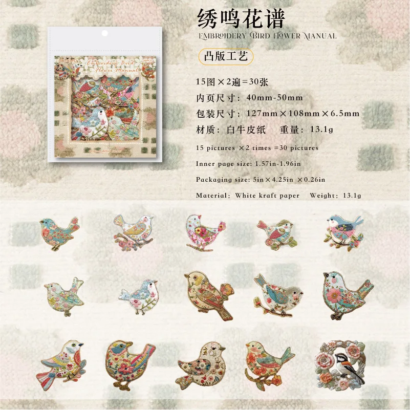 

Набор из 30 стикеров Alideco A01-04-03