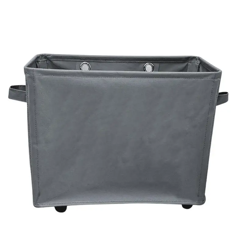 

Collapsible Wall-Mounted Clothes Hamper Hangings Hamper With Large Opening Space Saving And Household Classification Box Keep