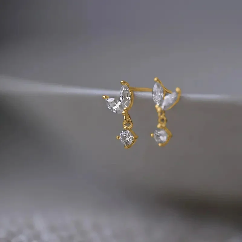 Женские серьги-гвоздики Huitan