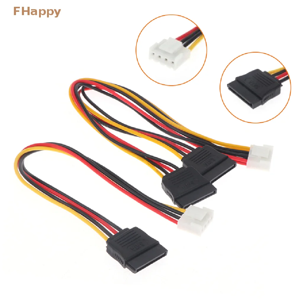 

4Pin To SATA Power Cable For Hikvision DAHUA Mini VCR IP Camera CCTV Hard Disk Power One To One/One To Two VH3.96