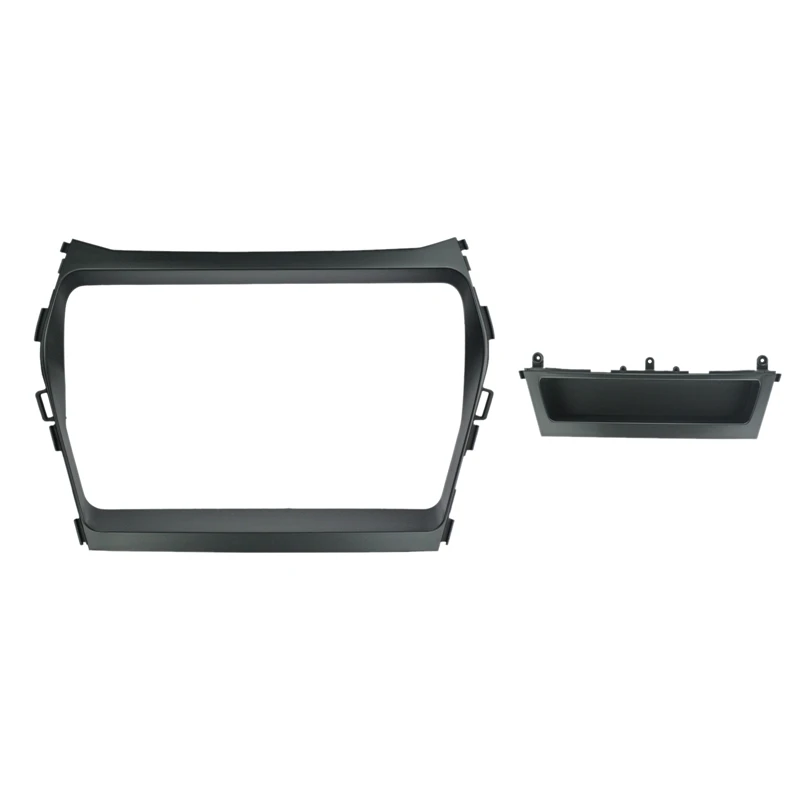 2 Din Автомобильная радиоустановка Fascia Для Hyundai IX45 / SANTA FE 15-18 DVD стерео Рамка адаптер