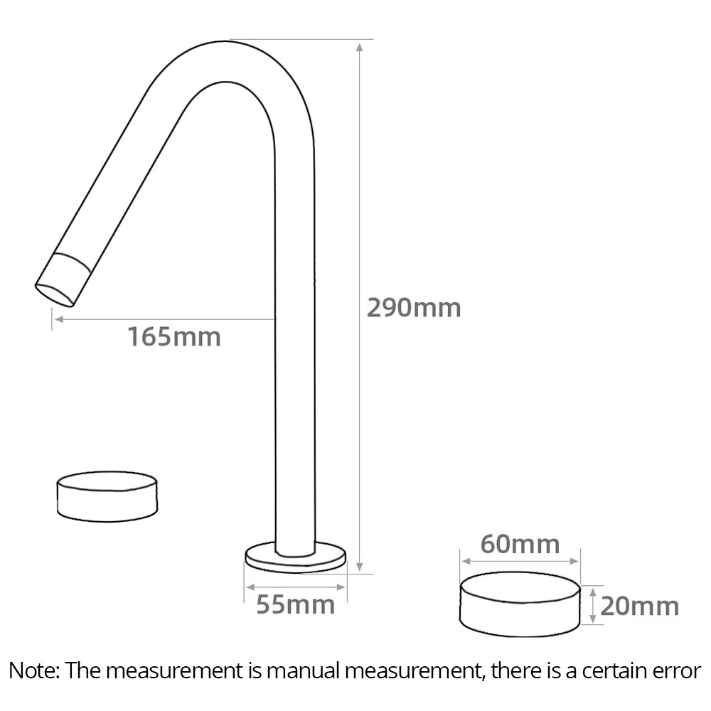3 шт. Матовые золотой кран для раковины смеситель горячей и холодной воды