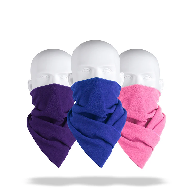 Осенне-зимние шарфы для мужчин и женщин уличные флисовые пар