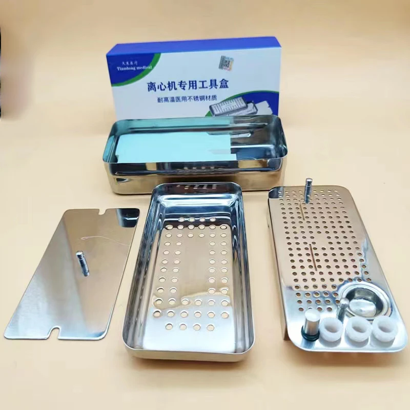 

Dental Stainless Steel PRF Box Platelet Rich Fibrin Dentistry Platelet Membrane Kit for Dentist Lab Tools High Quality Oral