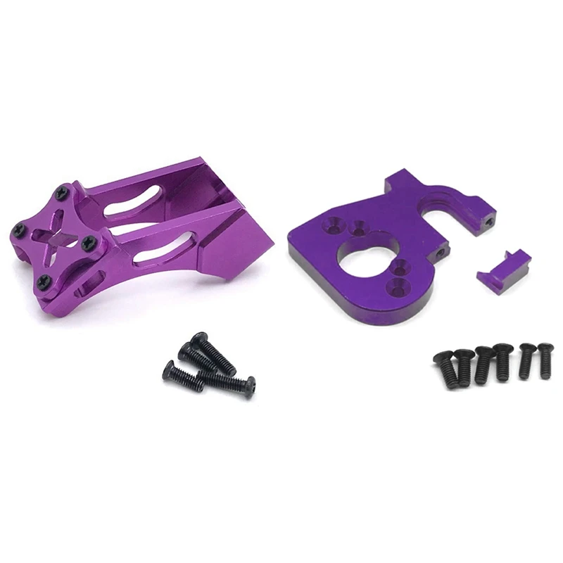 

2 комплекта радиоуправляемых запчастей для автомобиля: 1 комплект металлических фиксированных деталей для хвостовых крыльев и 1 комплект ак...