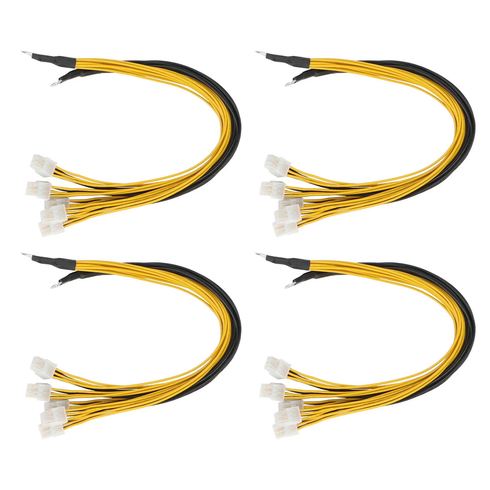 

8Pack 6Pin Connector Server Power Supply Cable Pcie Express For Antminer S9 S9I Z9 For P3 P5 Support Miner PSU Cable