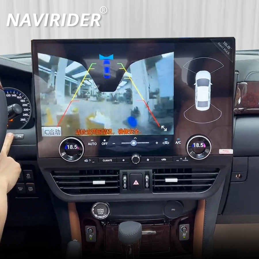 

Автомобильный радиоприемник с сенсорным экраном 19,8 дюйма для Lexus Lx570 Android Carplay GPS видеоплеер мультимедийный головное устройство Android автонавигация