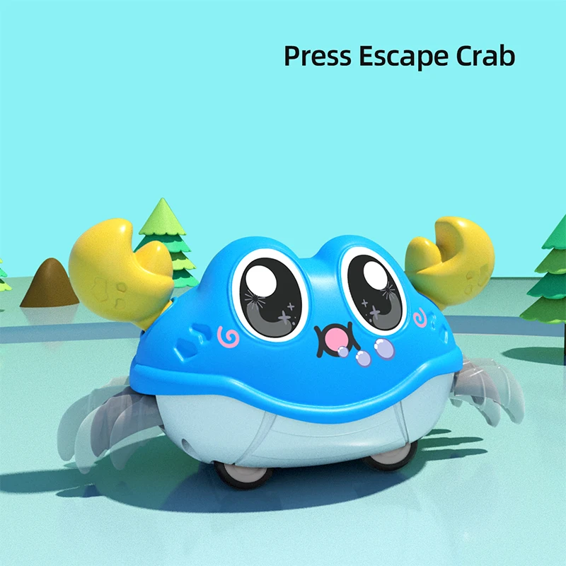 Детский маленький краб имитация животного восстанавливающий форму автомобиль