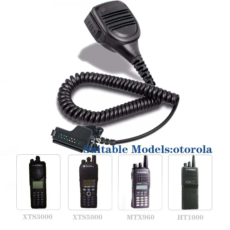 PMMN4051A Дистанционный динамик с аудиоразъемом 3 5 мм IP56 Водонепроницаемый для Motorola