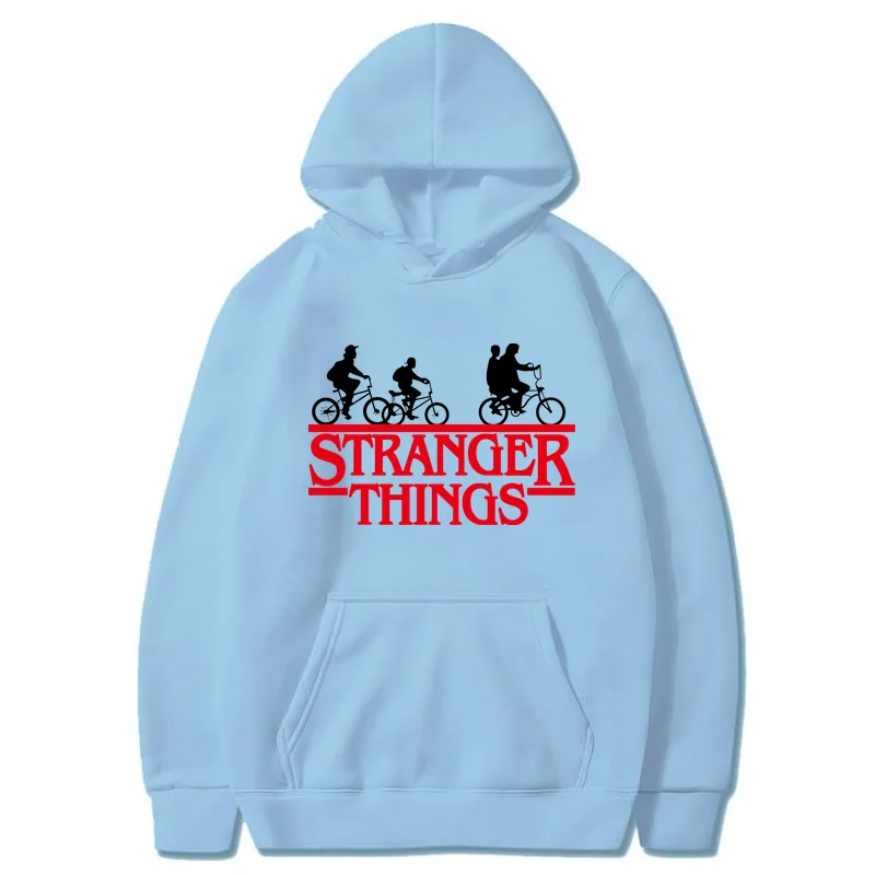 

Stranger Things 4 Hoodie Men Sudaderas Harajuku Light Blue Hoodies Women 2022 Autumn Casual Sweatshirt Unisex Brand Clothes Tops