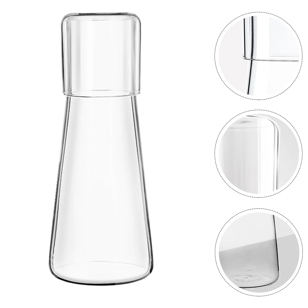 

Waterpitcher Carafelid Bedside Bottle Beverage Cup Tea Kettle Coldhotelfridge Icedboiled Tumbler Set Pitchers Drinking Jug