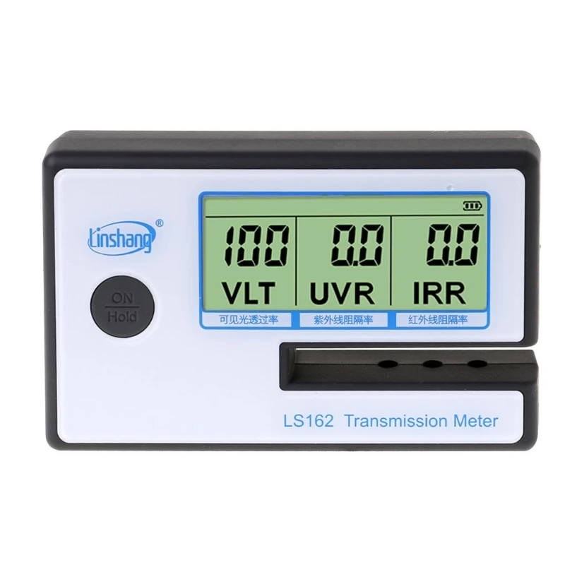 

LS162 IR UV VL Window Tint Solar Film Window Film Transmission Meter Tester IR 950nm UV 365nm VR 550nm Filmed Glass Test