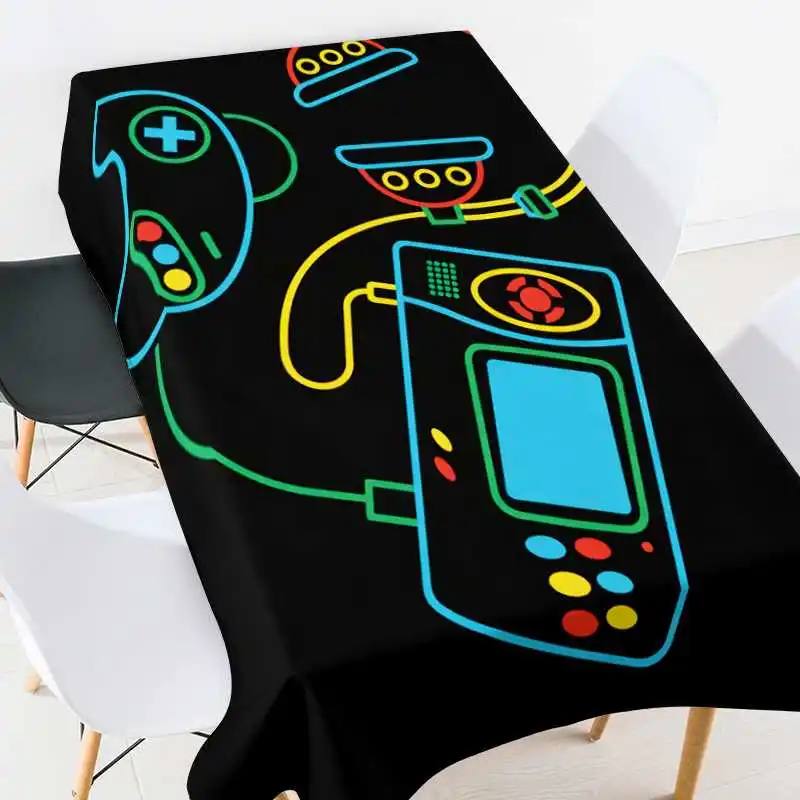 

Оригинальное украшение для свадебной вечеринки, праздничное украшение, водонепроницаемая прямоугольная игровая скатерть, Настольный коврик для кейтеринга