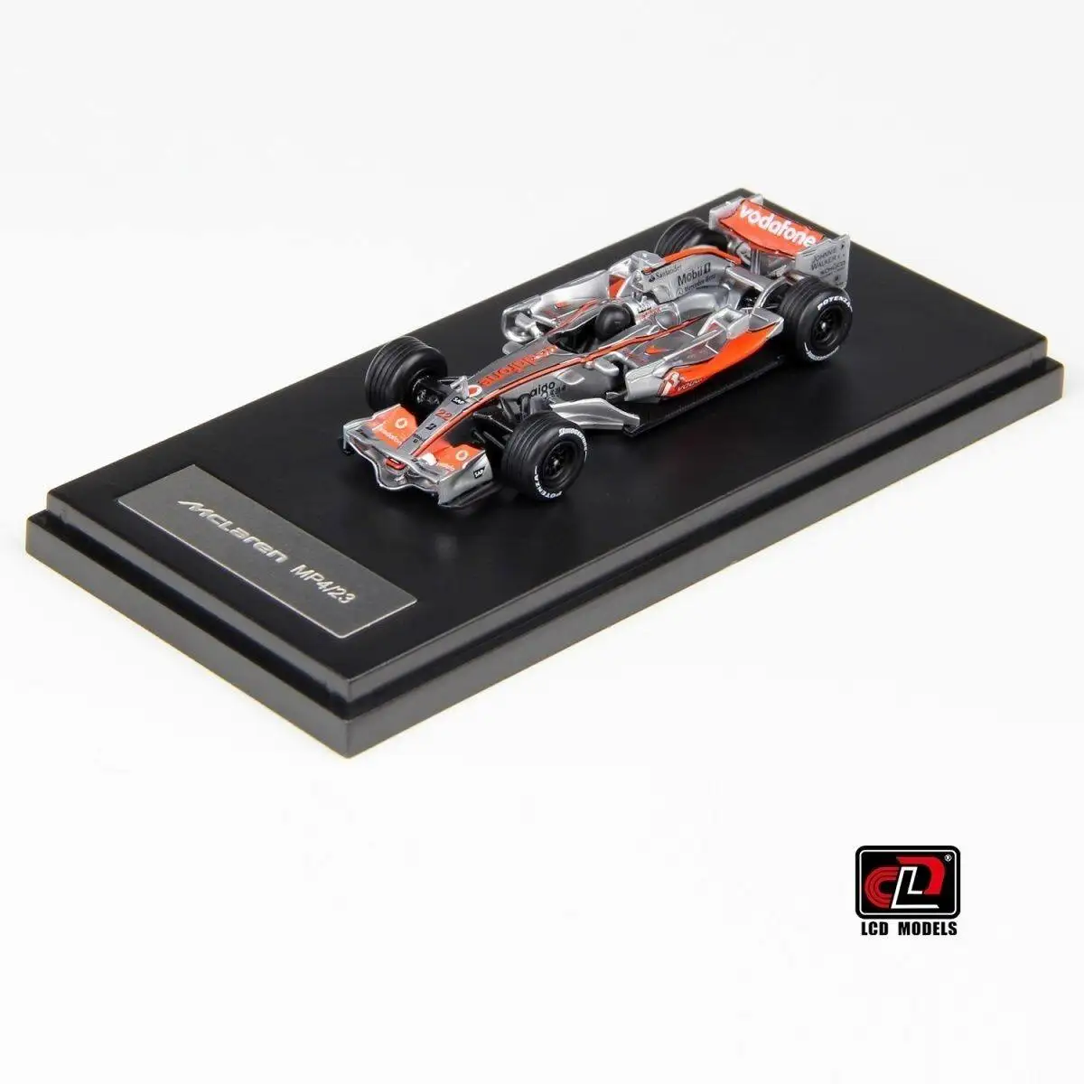 Фото Модель гоночного автомобиля McLaren MP4-23 в масштабе 1:64 из литого металла с ЖК-дисплеем №1
