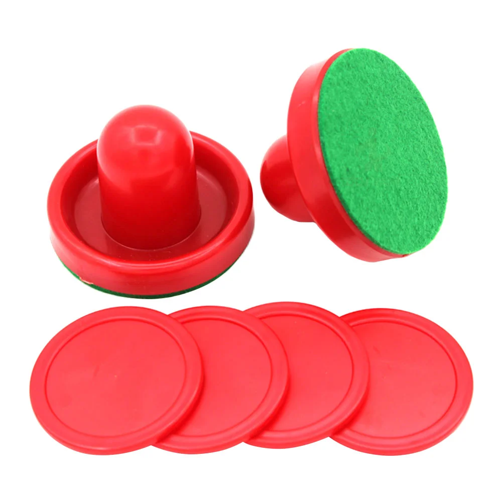

Hockey Air Table Pushers Pucks Paddles Paddle Game Puck Accessories Replacement Parts Pusher Handlesgoal Mini Tables Discs