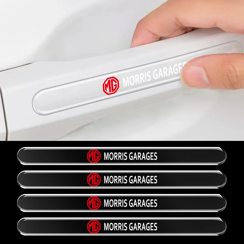 4 шт., автомобильные наклейки для защиты ручек