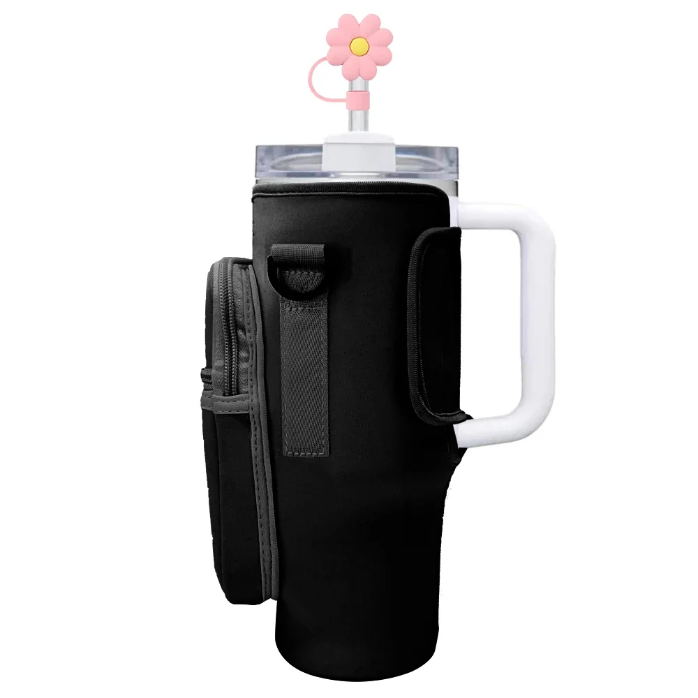 Чехол для переноски бутылки с водой XL ручкой совместимый бутылкой воды Stanley на 40