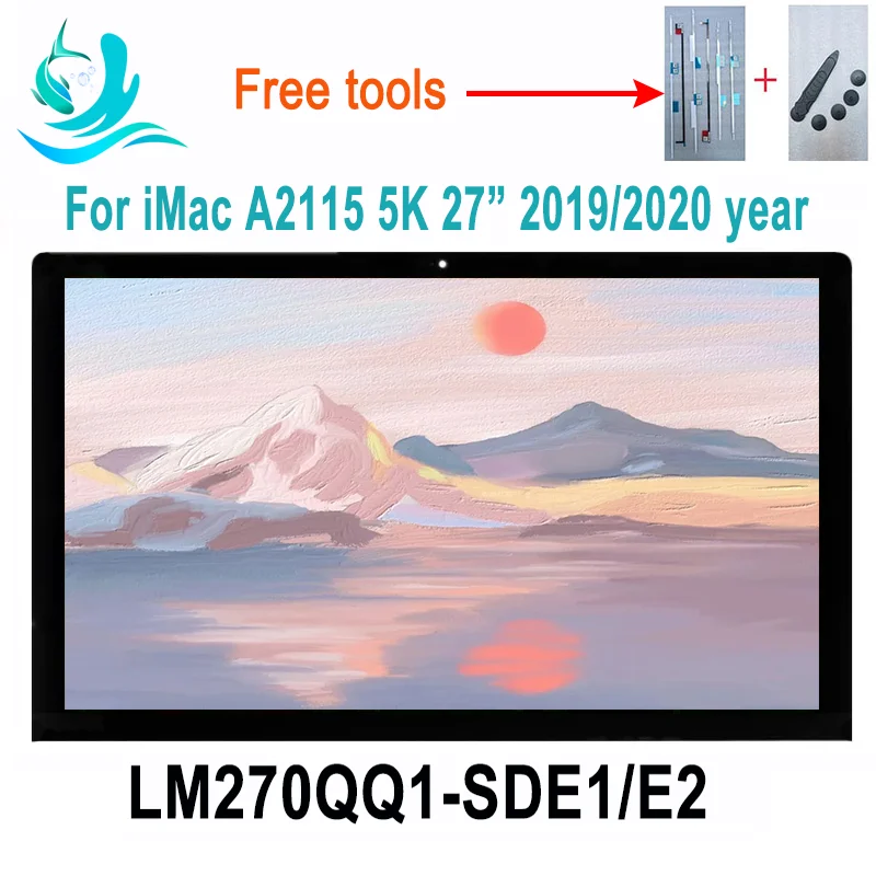 ЖК-экран Для iMac A2115 2019 года EMC 3194 MRQY2 MRR02 MRR12 AIO LM270QQ1-SDE1 LM270QQ1-SSE2