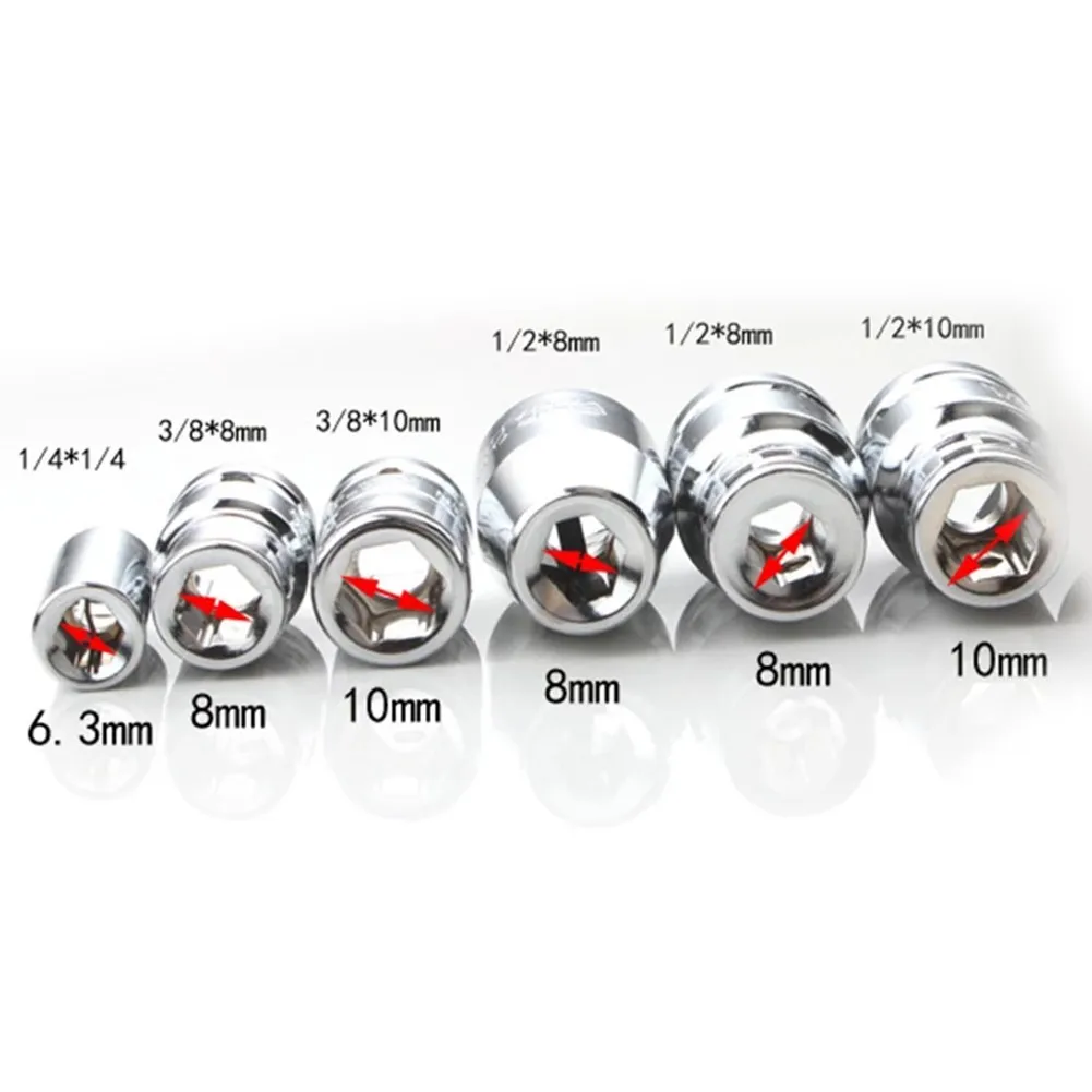 1/4 &quot3/8" 1/2" адаптер с трещоткой Universa-L держатель шестигранной биты для
