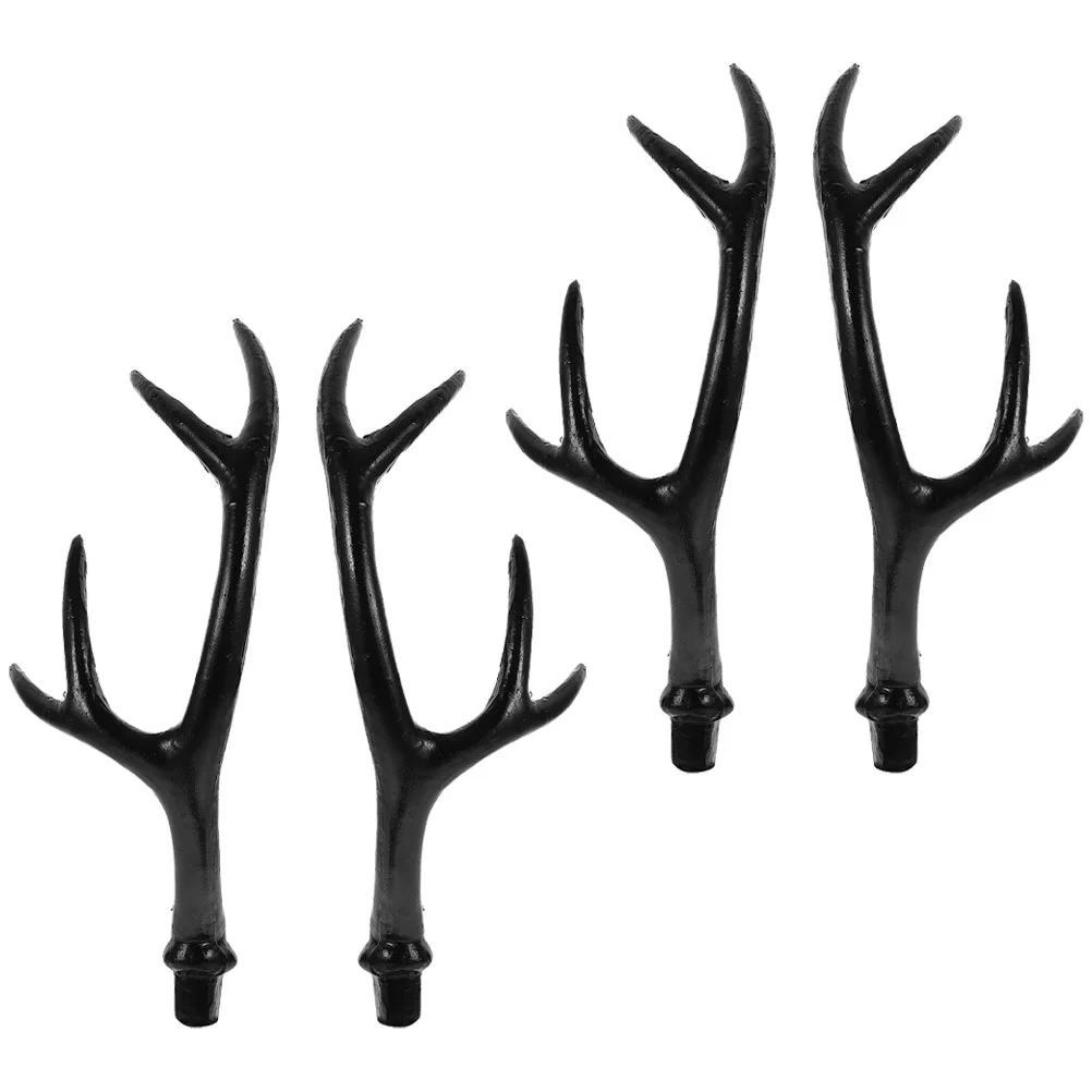 

2 Pairs Deer Antlers Simulated Deer Horns DIY Headpiece Halloween Cosplay Accessories Yandere simulator