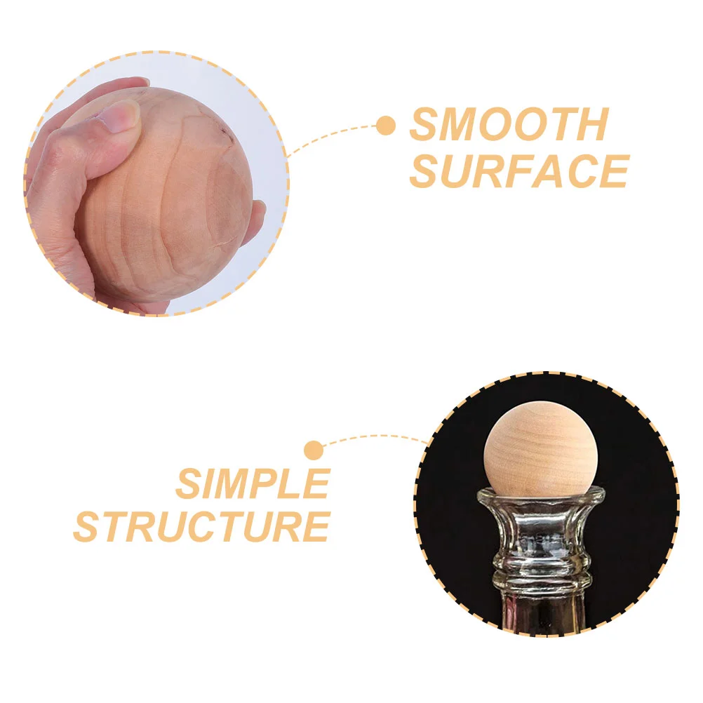 Деревянный шар креативные аксессуары сделай сам поделки круглые бусины живопись