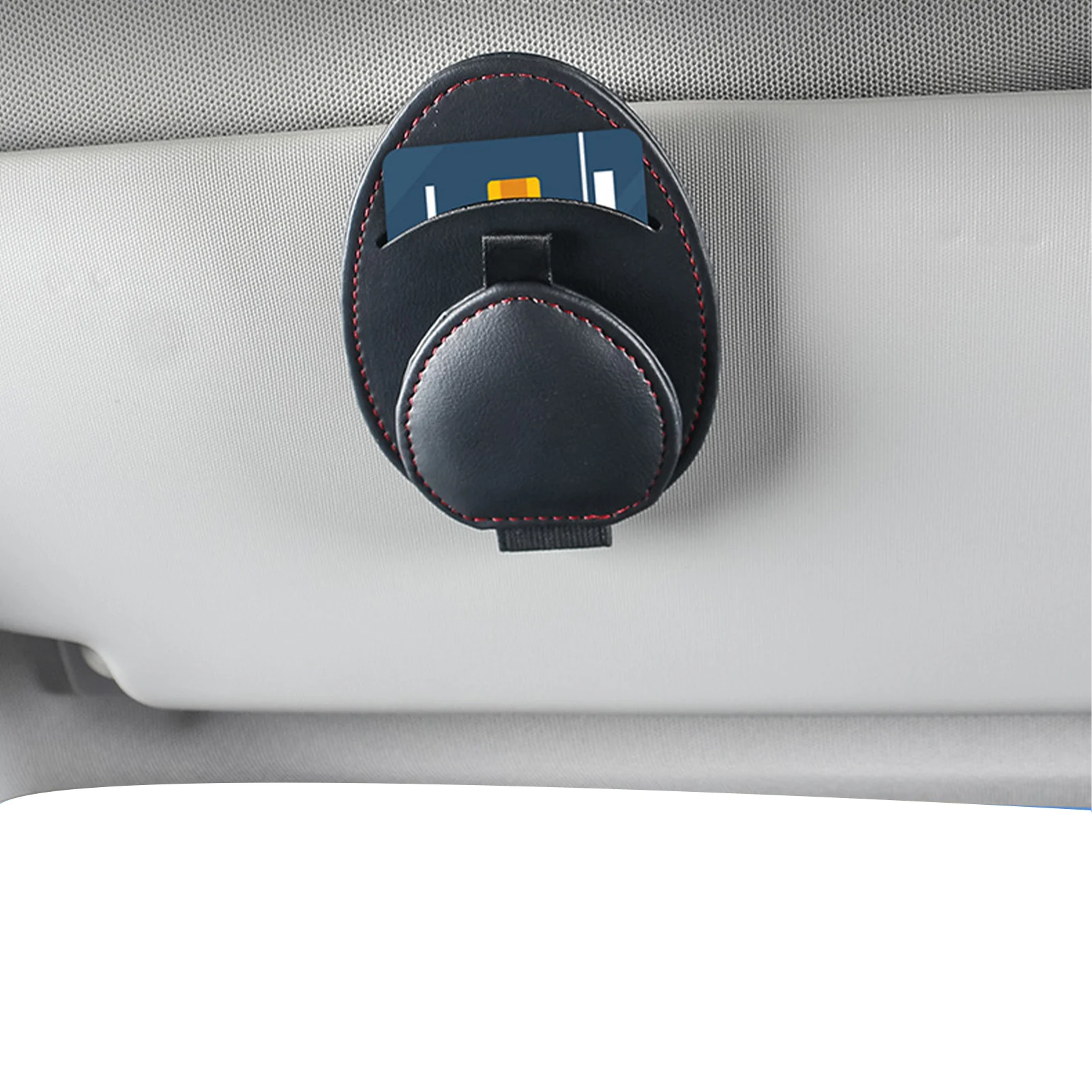 

Sunglasses Holder For Car Glasses Clip For Car Magnetic Leather Sunglass Hanger Clip For Storing Glasses Magnetic Eyeglass