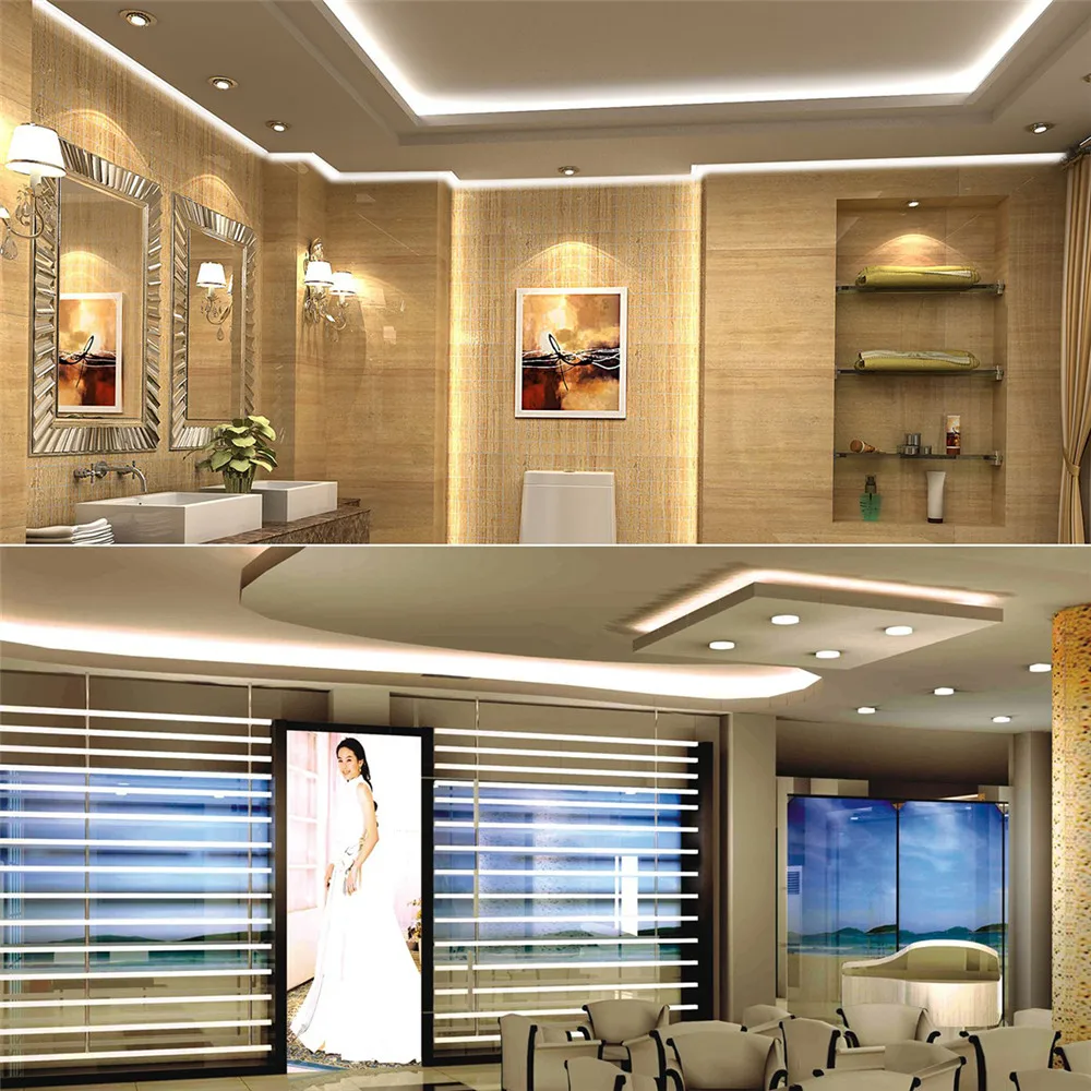 Круглая гибкая светодиодная лента уличная Водонепроницаемая декоративная