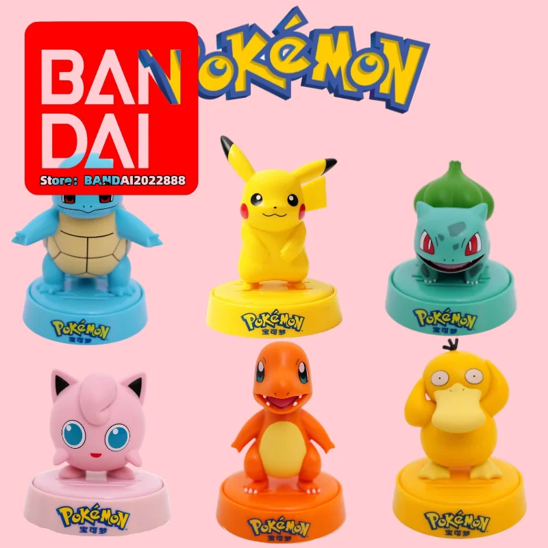 

Покемон фигурки в комнате в машине кавайный Пикачу чармандер Сквиртл высокое качество изысканный внешний вид аниме игрушки