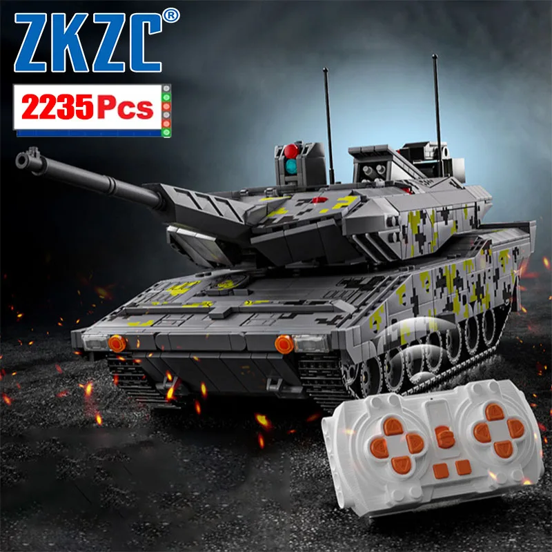 Конструктор Военный танка WW2 RC знаменитый Европейский союз серия танков четырех