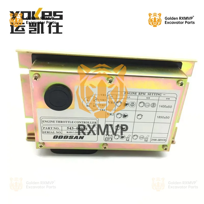 Компьютерная плата контроллера экскаватора Dh225-7 543-00074 2543-1036 Doosan