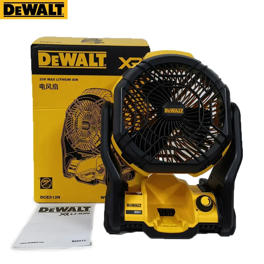 Портативный беспроводной вентилятор DEWALT DCE512 20 в 3000 об./мин.