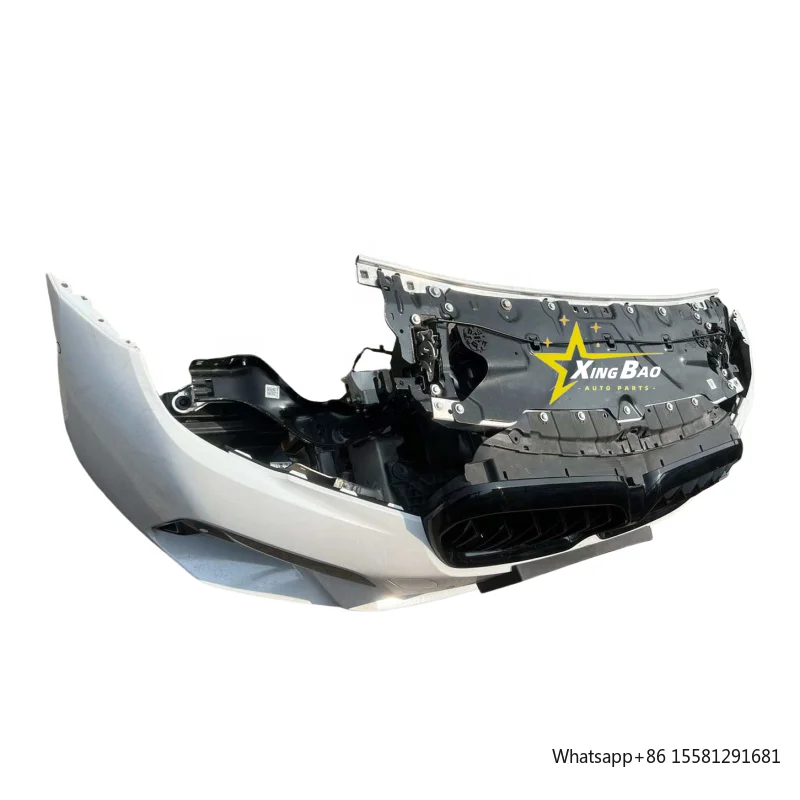 Фото Оригинальный передний бампер для BMW 5 серии G30 G38 F90, модифицированный под M5, с решеткой радиатора, для кузовного обвеса 2021 года. №1