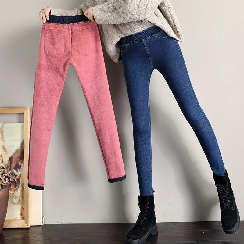 

YOUYIDE Women's Stretch High Waist Skinny Jeans Fashionable Women's Black Blue Pocket Mom Jeans Slim Fit Stretch Jeans for Women