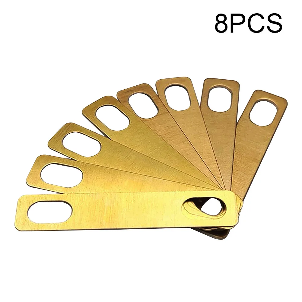 

8 шт., латунные Музыкальные инструменты Luthier толщиной 0,2/0,5/1 мм