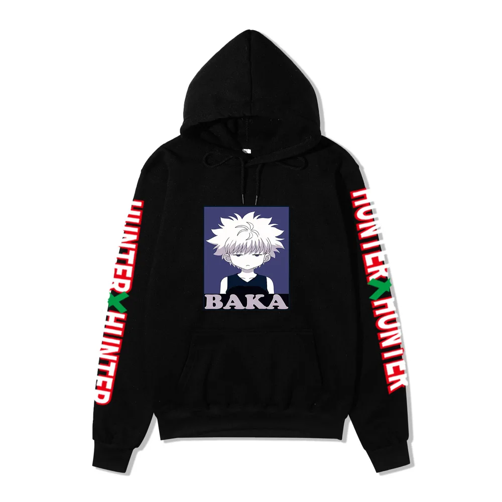 

Anime Hunter X Hunter Full-time Hunter Trend Printing Men's Hooded Sweatshirt Casual Sweatshirt Hooded Boys and Girls Clothes