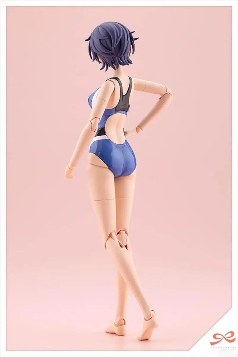 Фото Оригинальная фигурка Kotobukiya Sousai Shojo Teien Руи Саотомэ в соревновательном купальнике, аниме-модель, сборная коллекционная фигурка. №3