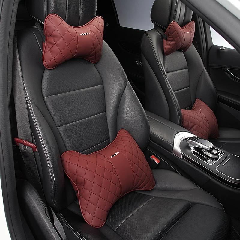 Автомобильная подушка на подголовник опора для поясницы поддержка головы шеи